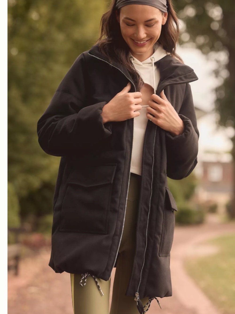 Varley Atkers Plush Parka - black